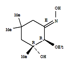 Cyclohexanone,2-ethoxy-3-hydroxy-3,5,5-trimethyl-, oxime, (1E,2R,3R)-rel-
