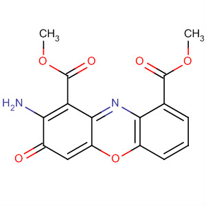 3H-Phenoxazine-1,9-dicarboxylic acid, 2-amino-3-oxo-, dimethyl ester