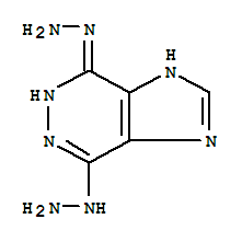 (5-hydrazinyl-3,4,7,9-tetrazabicyclo[4.3.0]nona-2,4,7,10-tetraen-2-yl) hydrazine