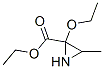 2-Aziridinecarboxylicacid, 2-ethoxy-3-methyl-, ethyl ester