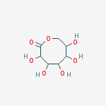 3,4,5,6,7-pentahydroxyoxocan-2-one 
