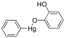 (2-Hydroxyphenoxy)phenylmercury(II)