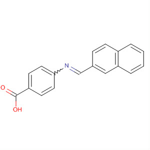 Benzoic acid, 4-[(2-naphthalenylmethylene)amino]-