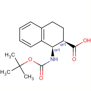 2-Naphthalenecarboxylic acid,1-[[(1,1-dimethylethoxy)carbonyl]amino]-1,2,3,4-tetrahydro-,(1R,2R)-rel-