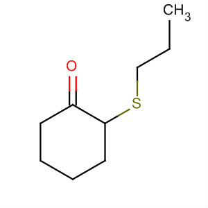 Cyclohexanone, 2-(propylthio)-
