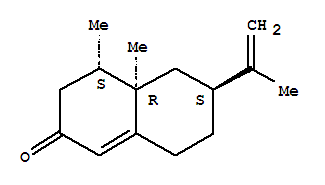 (-)-nootkatone,5,6-dimethyl-8-isopropenylbicyclo[4.4.0]dec-1-en-3-one