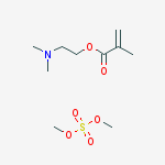 2-Propenoic acid, 2-methyl-, 2-(dimethylamino)ethyl ester, homopolymer, compd. with dimethyl sulfate