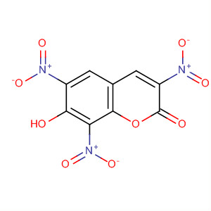 2H-1-Benzopyran-2-one, 7-hydroxy-3,6,8-trinitro-