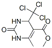 5-PYRIMIDINECARBOXYLIC ACID 1,2,3,4-TETRAHYDRO-6-METHYL-2-OXO-4-(TRICHLOROMETHYL)-,METHYL ESTER
