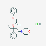 (1-morpholin-4-yl-3-phenylpentan-3-yl) 2-phenoxyacetate;hydrochloride