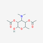 2,4-di-O-acetyl-3,6-dideoxy-3-(dimethylamino)hexopyranose
