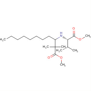 Undecanoic acid,3-[[(1S)-1-(methoxycarbonyl)-2-methylpropyl]amino]-2,2-dimethyl-,methyl ester, (3R)-