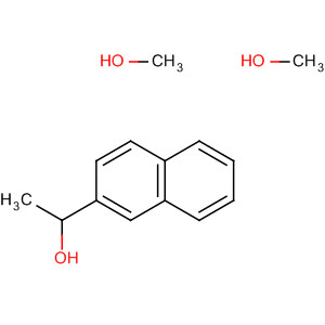 2-Naphthalenemethanol, a-methyl-, compd. with methanol (1:2)