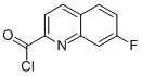 2-QUINOLINECARBONYL CHLORIDE,7-FLUORO-