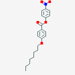 Benzoic acid, 4-(octyloxy)-, 4-nitrophenyl ester