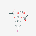 Plumbane, tris(acetyloxy)(4-fluorophenyl)-
