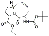 Pyrrolo[1,2-a]azocine-3-carboxylic acid, 6-[[(1,1-diMethylethoxy)carbonyl]aMino]-1,2,3,5,6,7,10,10a-octahydro-5-oxo-, ethyl ester, (3S,6S,10aR)-