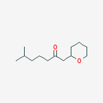 2-Heptanone, 6-methyl-1-(tetrahydro-2H-pyran-2-yl)-