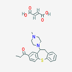 (e)-but-2-enedioic Acid;1-[5-(4-methylpiperazin-1-yl)-5,6-dihydrobenzo[b][1]benzothiepin-3-yl]propan-1-one