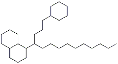 1-[1-(3-Cyclohexylpropyl)undecyl]decahydronaphthalene