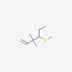 1-Hexene, 3,3-dimethyl-4-(methylthio)-