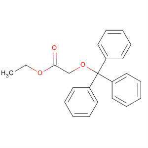 Acetic acid, (triphenylmethoxy)-, ethyl ester