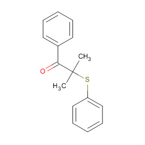 1-Propanone, 2-methyl-1-phenyl-2-(phenylthio)-