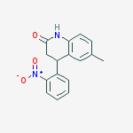 6-methyl-4-(2-nitrophenyl)-3,4-dihydro-1h-quinolin-2-one