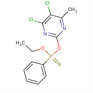 Phosphonothioic acid, phenyl-, O-(4,5-dichloro-6-methyl-2-pyrimidinyl)O-ethyl ester