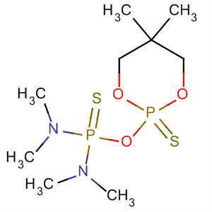 1,3,2-Dioxaphosphorinane,2-[[bis(dimethylamino)phosphinothioyl]oxy]-5,5-dimethyl-, 2-sulfide