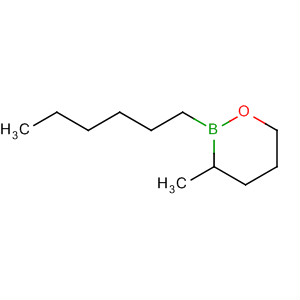 1,2-Oxaborinane, 2-hexyl-3-methyl-