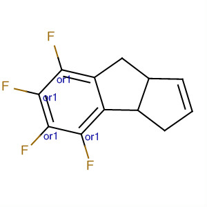 Cyclopent[a]indene, 4,5,6,7-tetrafluoro-3,3a,8,8a-tetrahydro-, cis-