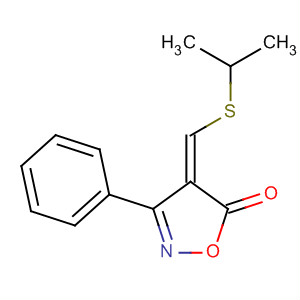 5(4H)-Isoxazolone, 4-[[(1-methylethyl)thio]methylene]-3-phenyl-, (Z)-