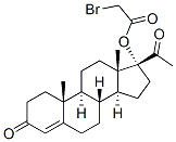 17-(bromoacetoxy)progesterone