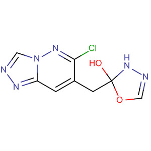 1,3,4-Oxadiazol-2-ol,2-[(6-chloro-1,2,4-triazolo[4,3-b]pyridazin-7-yl)methyl]-2,3-dihydro-
