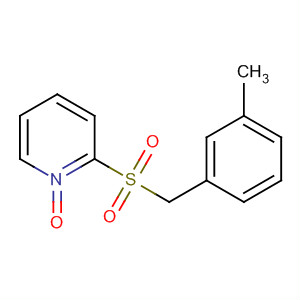 Pyridine, 2-[[(3-methylphenyl)methyl]sulfonyl]-, 1-oxide