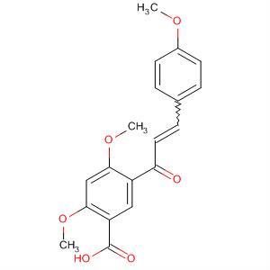 Benzoic acid, 2,4-dimethoxy-5-[3-(4-methoxyphenyl)-1-oxo-2-propenyl]-