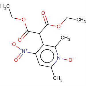 Propanedioic acid, (2,6-dimethyl-4-nitro-1-oxido-3-pyridinyl)-, diethylester