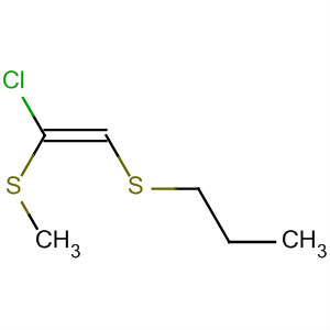 Propane, 1-[[2-chloro-2-(methylthio)ethenyl]thio]-, (E)-