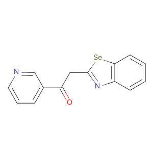 Ethanone, 2-(2-benzoselenazolyl)-1-(3-pyridinyl)-