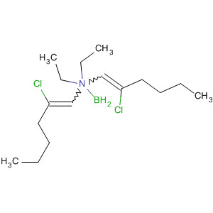 Boranamine, 1,1-bis(2-chloro-1-hexenyl)-N,N-diethyl-