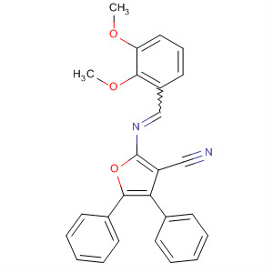 3-Furancarbonitrile,2-[[(dimethoxyphenyl)methylene]amino]-4,5-diphenyl-