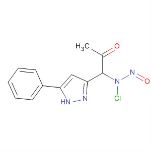 Propanehydrazonoyl chloride, 2-oxo-N-(5-phenyl-1H-pyrazol-3-yl)-