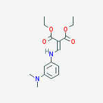 diethyl ({[3-(dimethylamino)phenyl]amino}methylidene)propanedioate
