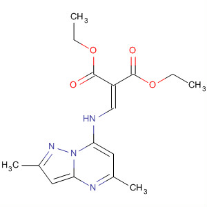 Propanedioic acid,[[(2,5-dimethylpyrazolo[1,5-a]pyrimidin-7-yl)amino]methylene]-, diethylester