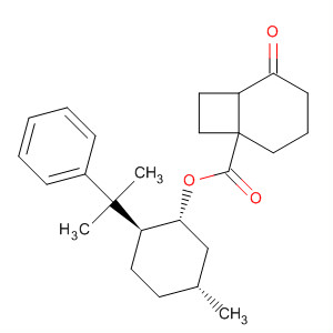 Bicyclo[4.2.0]octane-1-carboxylic acid, 5-oxo-,(1R,2S,5R)-5-methyl-2-(1-methyl-1-phenylethyl)cyclohexyl ester