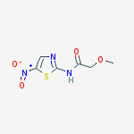 2-methoxy-N-(5-nitro-1,3-thiazol-2-yl)acetamide