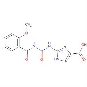 1H-1,2,4-Triazole-3-carboxylic acid,5-[[[(2-methoxybenzoyl)amino]carbonyl]amino]-
