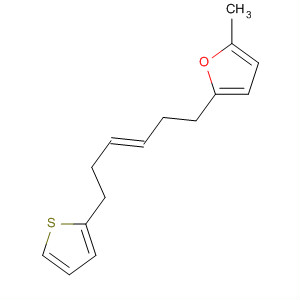 Furan, 2-methyl-5-[6-(2-thienyl)-3-hexenyl]-, (E)-