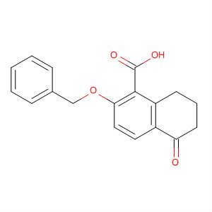 1-Naphthalenecarboxylic acid,5,6,7,8-tetrahydro-5-oxo-2-(phenylmethoxy)-